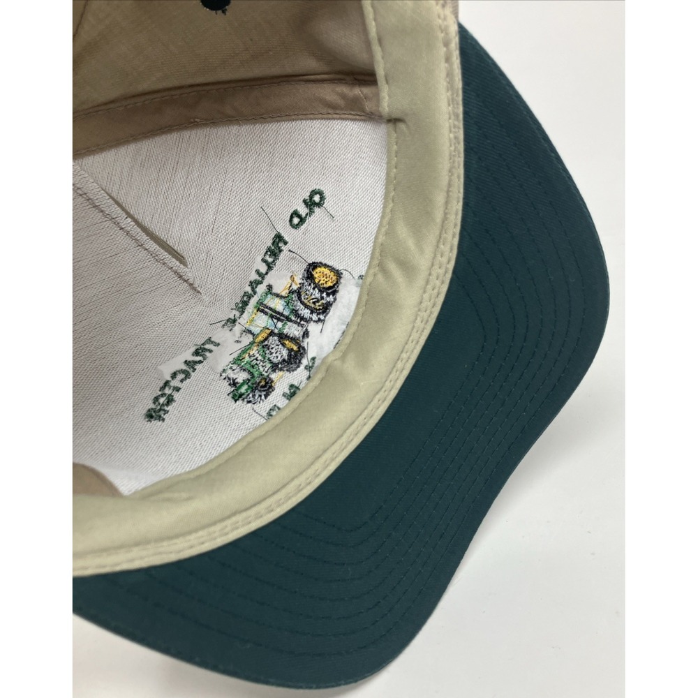 Vintage John Deere Old Reliable Tractor Bowman N.D. Embroidered Snapback Hat - Picture 6 of 7